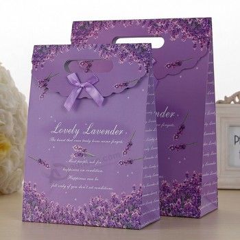 túi giấy lavender tím huyền bí
